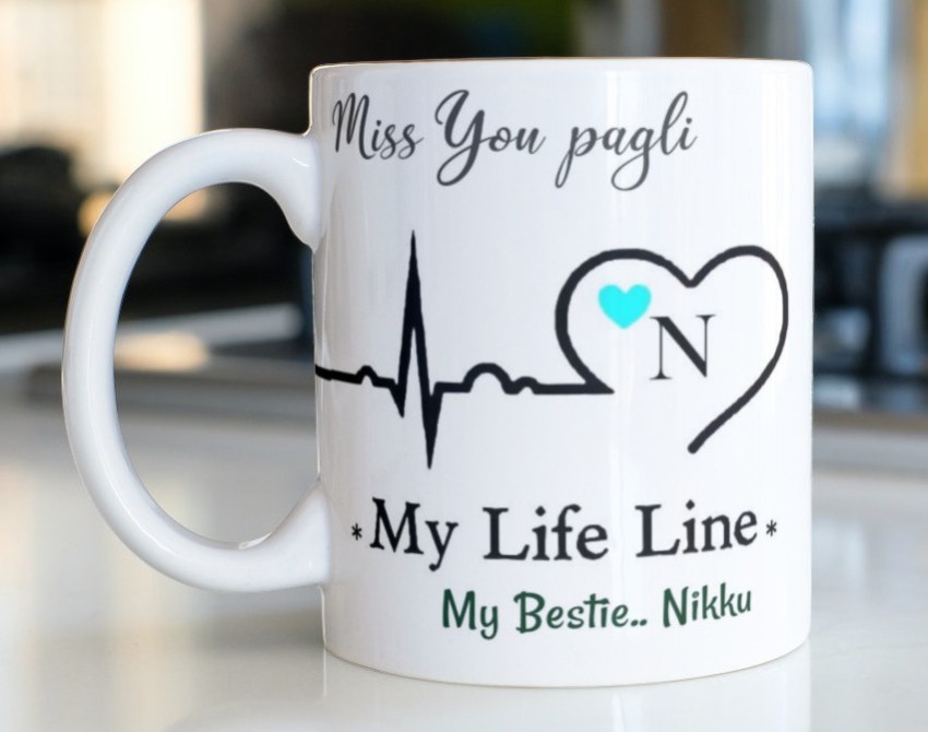 World Classic my life line Ceramic Coffee Mug Price in India - Buy World  Classic my life line Ceramic Coffee Mug online at