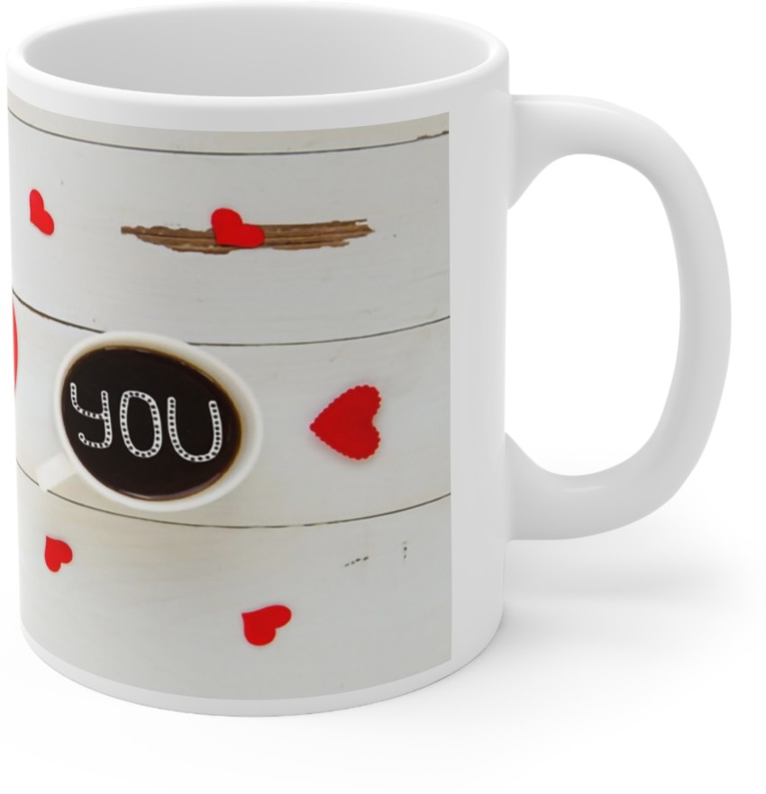 Buy Coffee Cup - 400 Ml, Heart Shape Ballon Print at the best price on  Thursday, March 21, 2024 at 11:57 am +0530 with latest offers in India. Get  Free Shipping on Prepaid order above Rs ₹149 – MARKET99