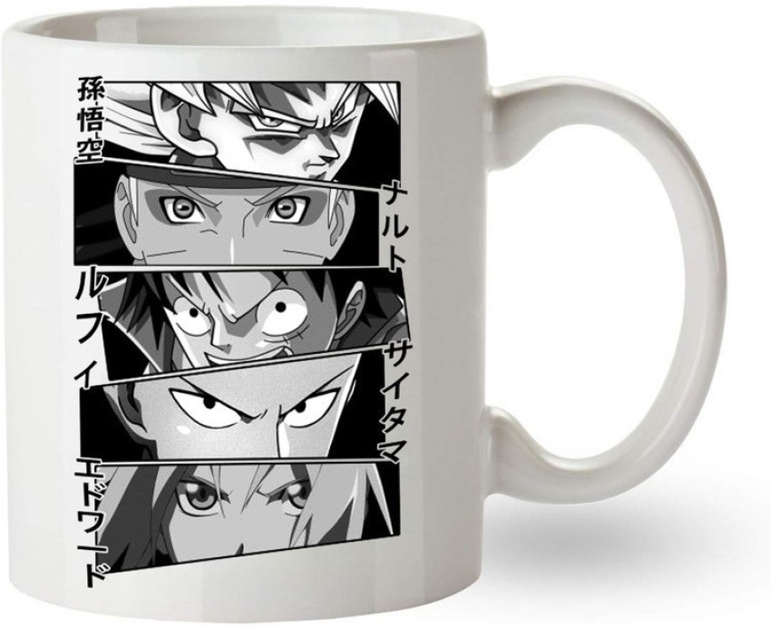 Anime Coffee Cup | White Printed Mug | Mrmerchcanada