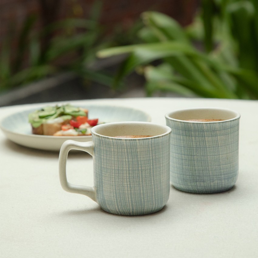 London Pottery Aqua Farmhouse Mug, 250ml