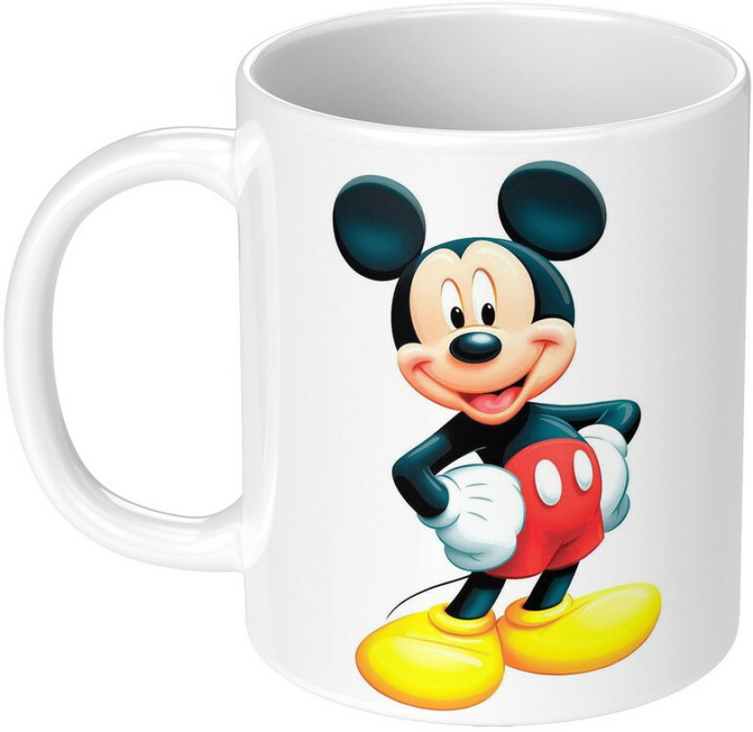 DecorMed Mickey Mouse For Kids Plastic Coffee Mug Price in India