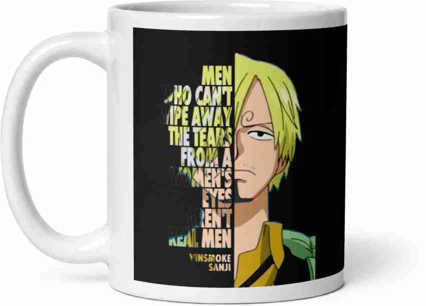 PENGUINPRINTS Vinsmoke Sanji, Series Anime Quote Printed Ceramic