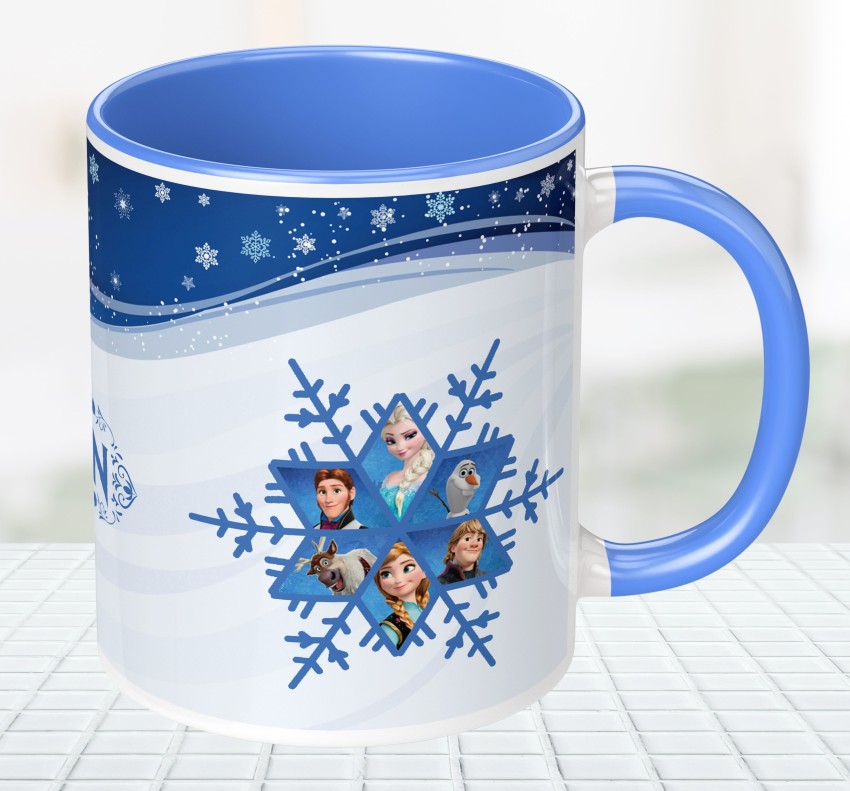 NH10 DESIGNS Frozen Printed Cartoon Coffee Cup For Kids Girls Boys