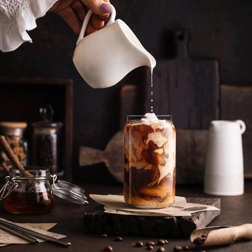 Tea and store coffee glasses