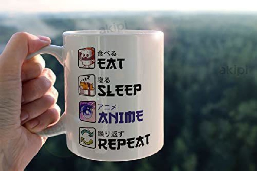 Eat Sleep Anime Repeat Poster by PxL  Displate
