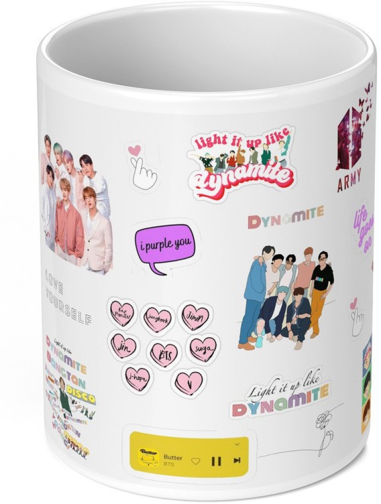 BTS COFFEE MUG LAMP