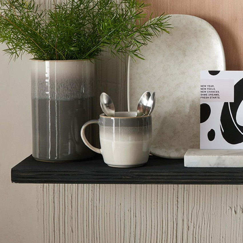 BACKIG Mug, black, 12 oz - IKEA