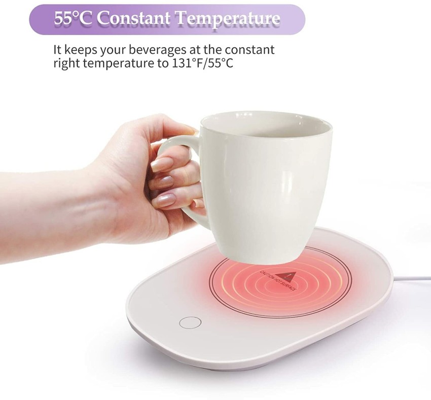 Coffee Mug Warmer, Beverage Heater With Automatic Shutdown Set