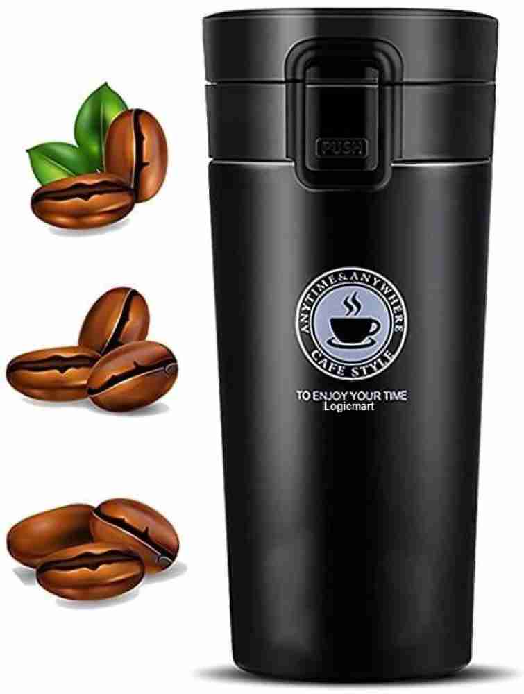 Avastro 380ml Double Stainless Steel Coffee Leak-Proof Thermos Bottle Pack  of 2 Stainless Steel Coffee Mug Price in India - Buy Avastro 380ml Double  Stainless Steel Coffee Leak-Proof Thermos Bottle Pack of