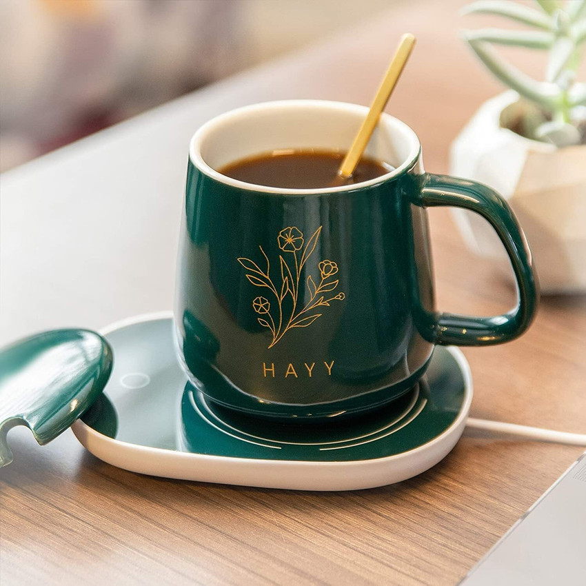 PAVITYAKSH Coffee Warmer Electric Coffee Warmer for Desk with