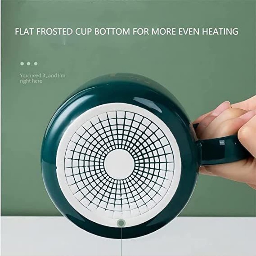 Green Electric Coffee Mug Warmer Pad, Capacity: 300Ml