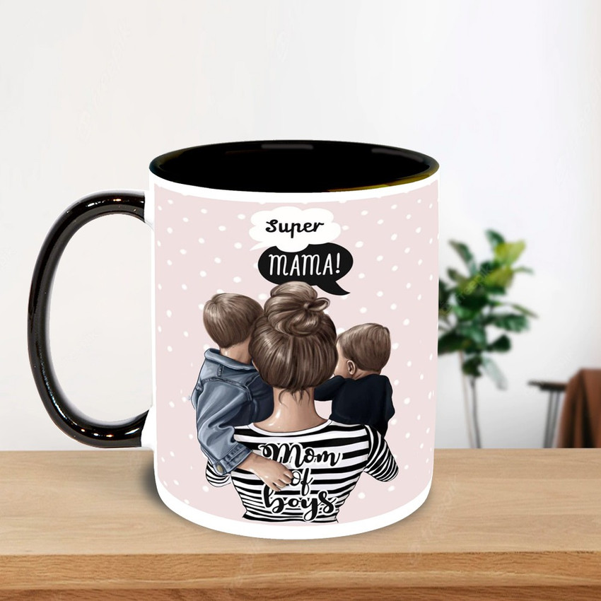 Mom of boys mug clearance