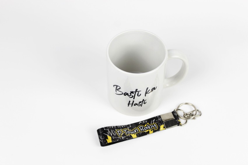 SMIZE MC STAN  BASTI KA HASTI  With Keychain Ceramic Coffee Mug