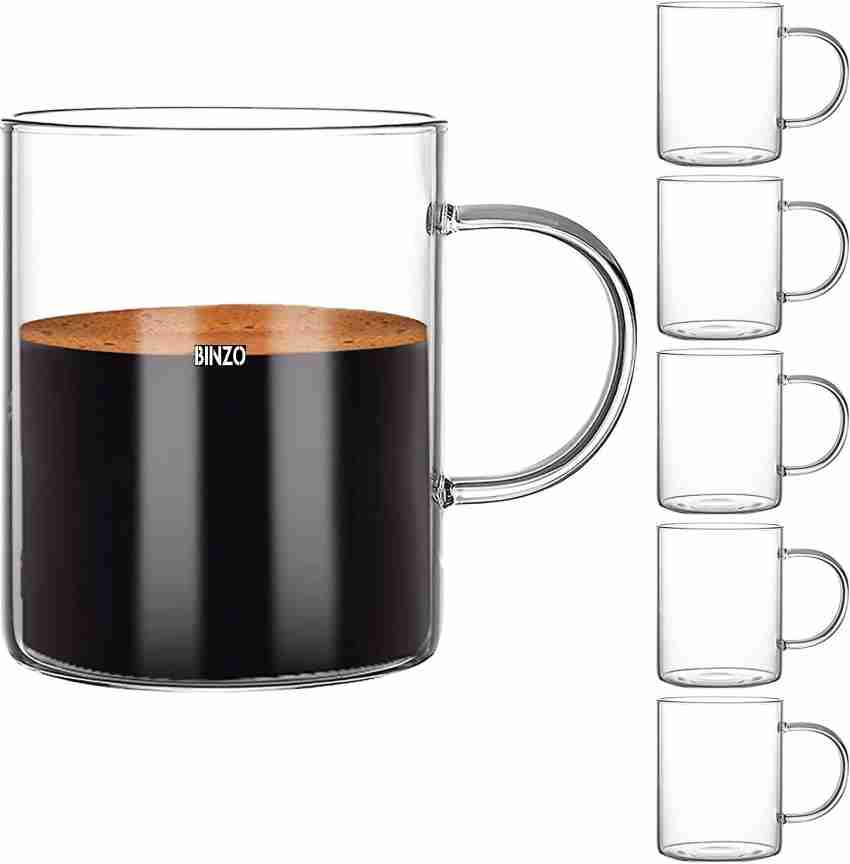 1pcs Nespresso Double Wall Coffee Glass Mug Cup After Tea Drinking