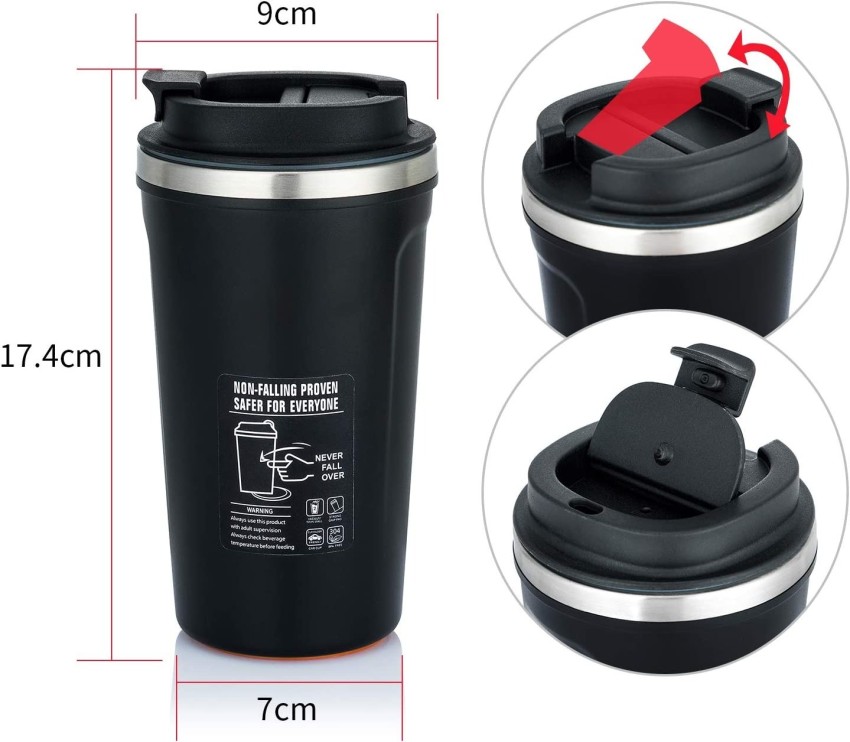 350/480ml Travel Coffee Glass Cup With Lid Straw Portable Glass Water  Bottle Mug