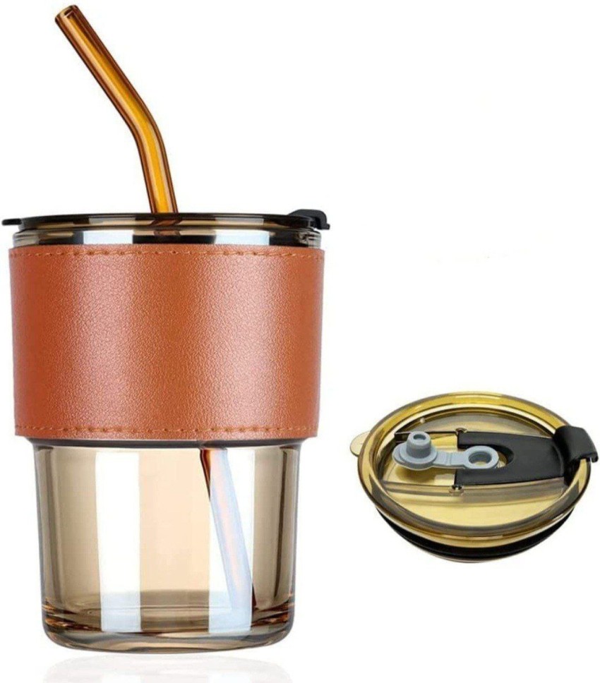 Glass Coffee Cup Lid Straw, Glass Tumbler Lid Coffee
