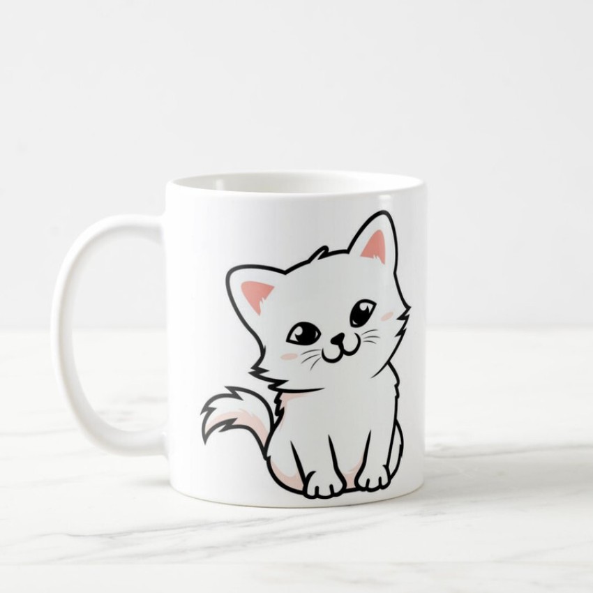 Cute cat best sale in cup