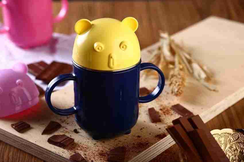 Childrens plastic mugs with handle sales