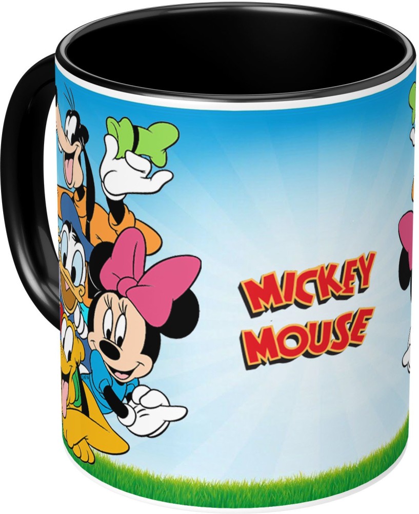 Children's microwave cup MICKEY MOUSE, 350 ml., Blue