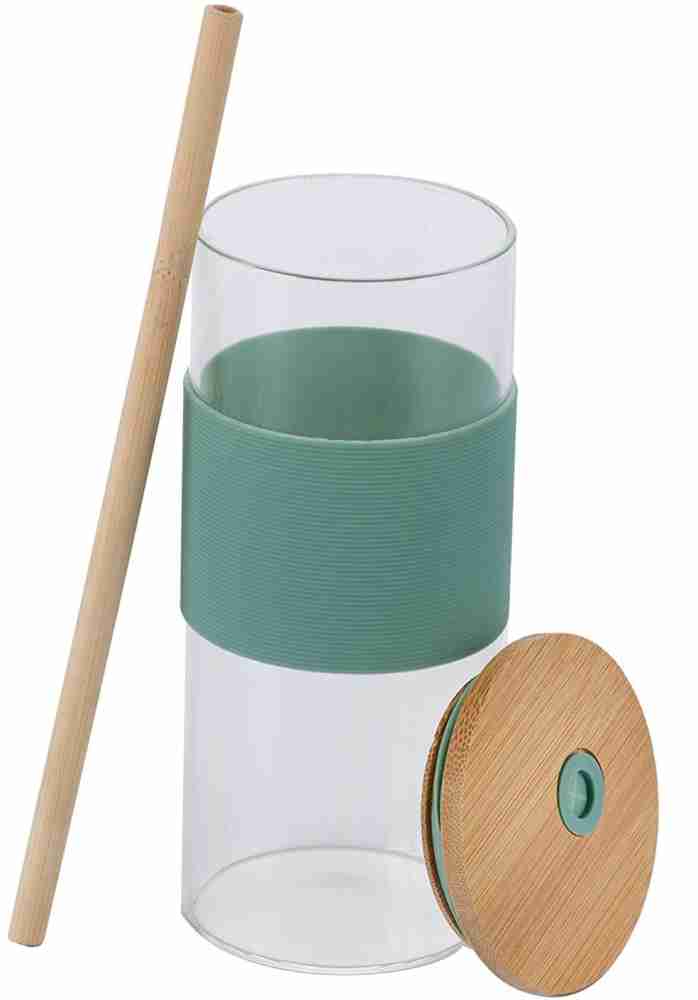 Buy Jay Gatrad Seller 410 ml Drinking Glasses Tumbler with Bamboo