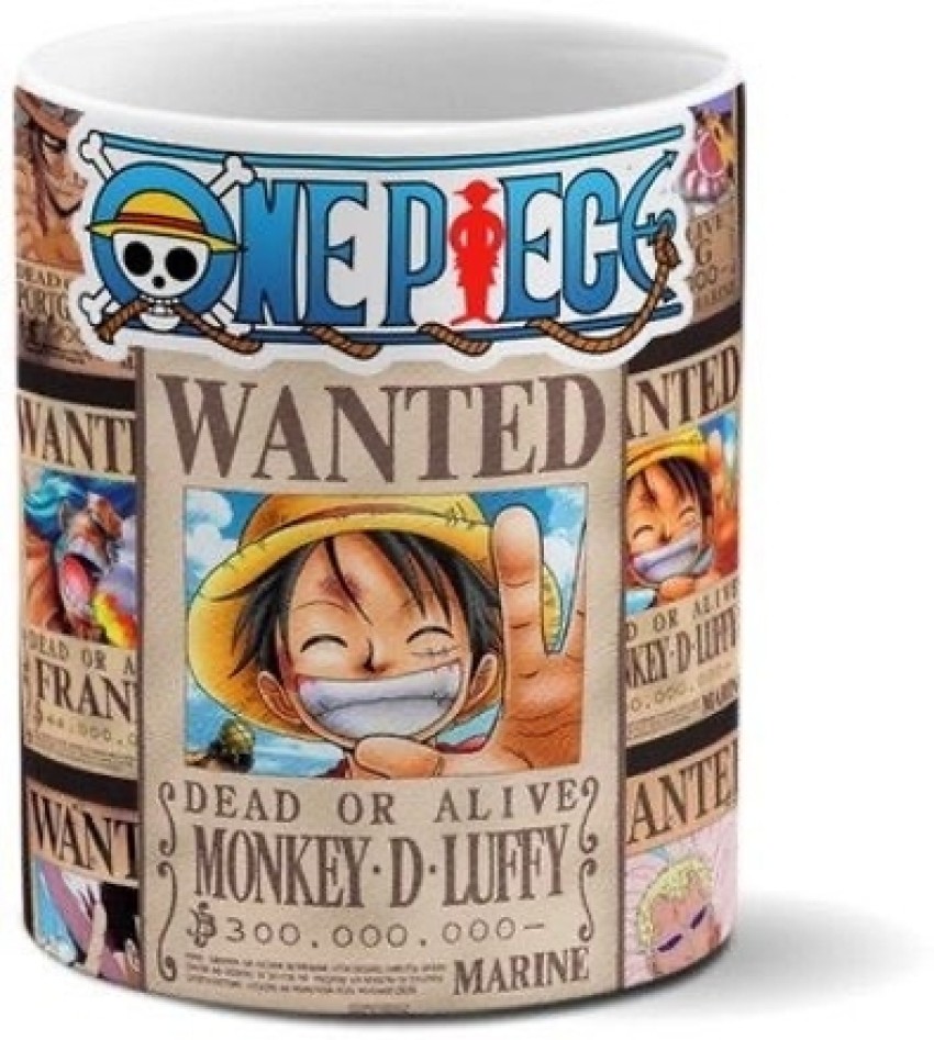 Mug One Piece Luffy Wanted