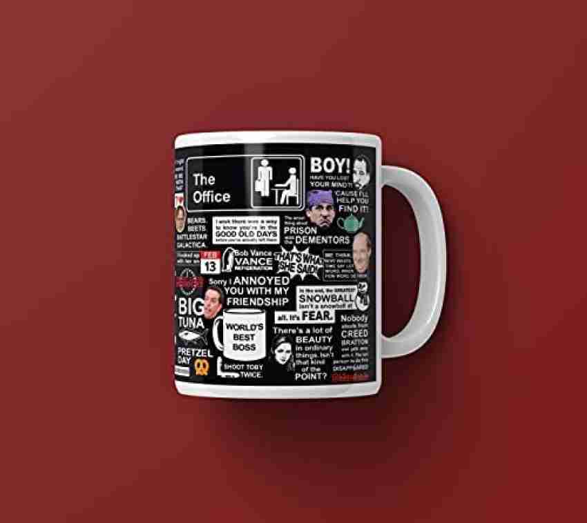 HUMWE Drinking Tea The Office Merchandise Michael Scott TV Series Printed  Ceramic Coffee Mug Price in India - Buy HUMWE Drinking Tea The Office  Merchandise Michael Scott TV Series Printed Ceramic Coffee