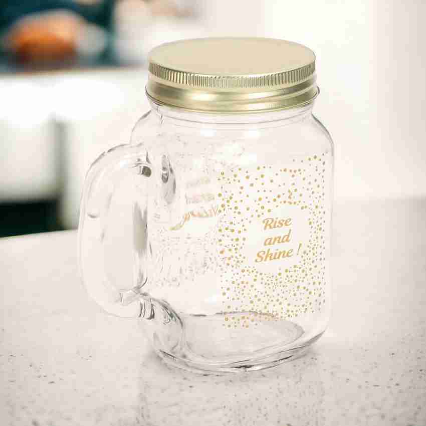 miRim Glass Mason Jar with Straw , Mocktail jar/Smoothie jar/Juice Jar  Glass Mason Jar Price in India - Buy miRim Glass Mason Jar with Straw ,  Mocktail jar/Smoothie jar/Juice Jar Glass Mason