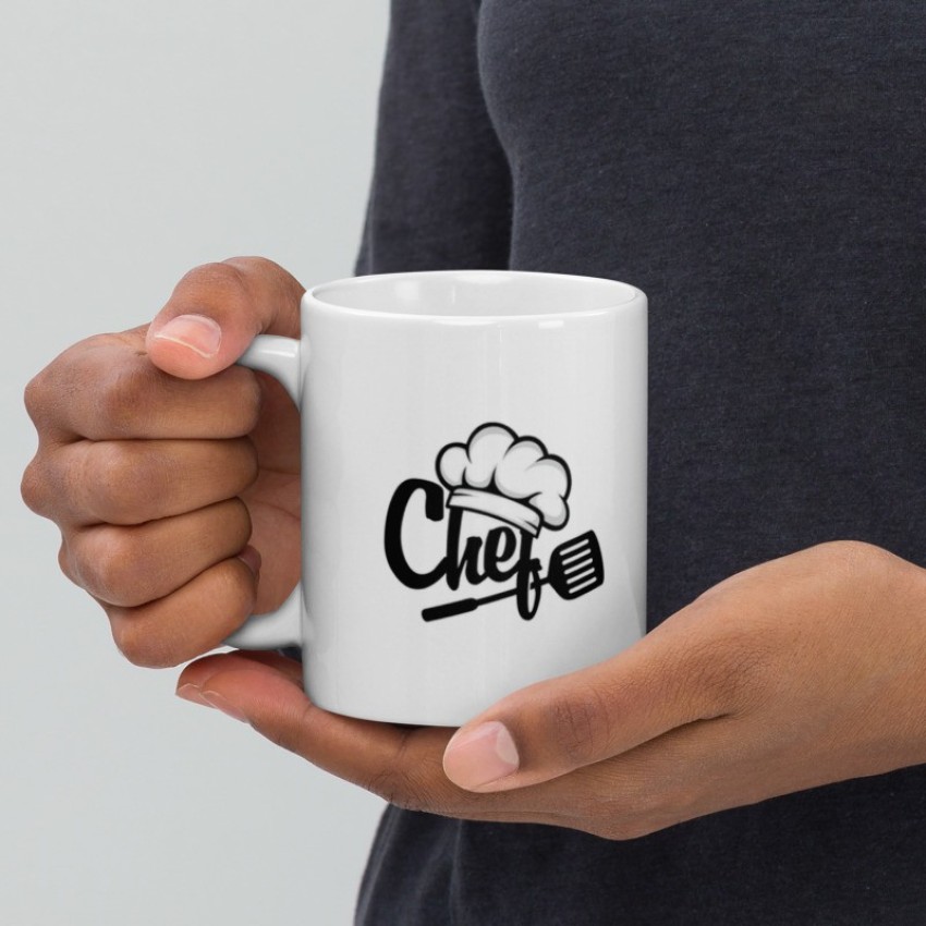 Mr UVD Chef Lettering With Cap 831 Best Gift Item for Cooks Friends Kids  Ceramic Coffee Mug Price in India - Buy Mr UVD Chef Lettering With Cap 831  Best Gift Item