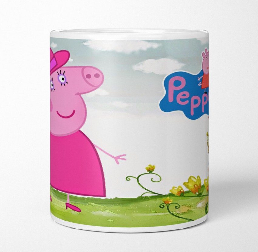 PrintingZone Compatible Print With Peppa Pig Cup For Birthday Gift