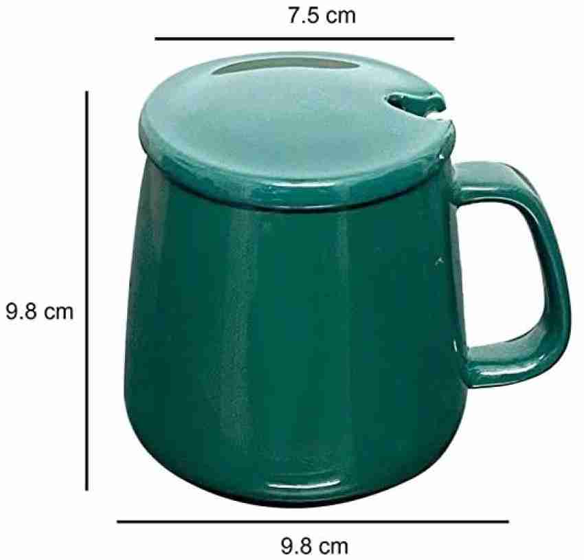 Green Electric Coffee Mug Warmer Pad, Capacity: 300Ml