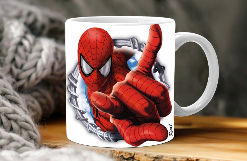 Buy CHHAAP Spiderman Mugs Gift for Kids Brother Sister Son