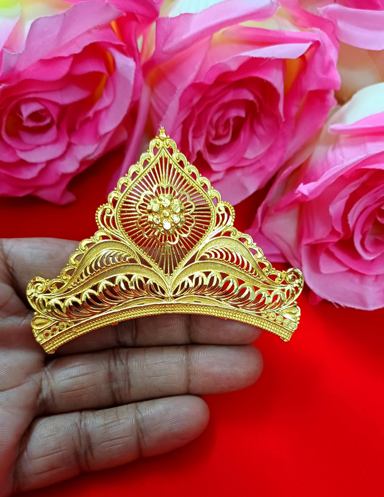 Gold mukut price sale