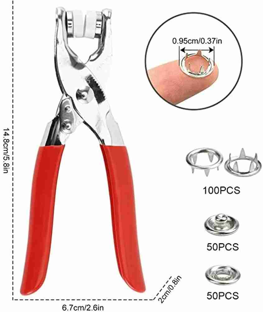 Grommet eyelet setting pliers store
