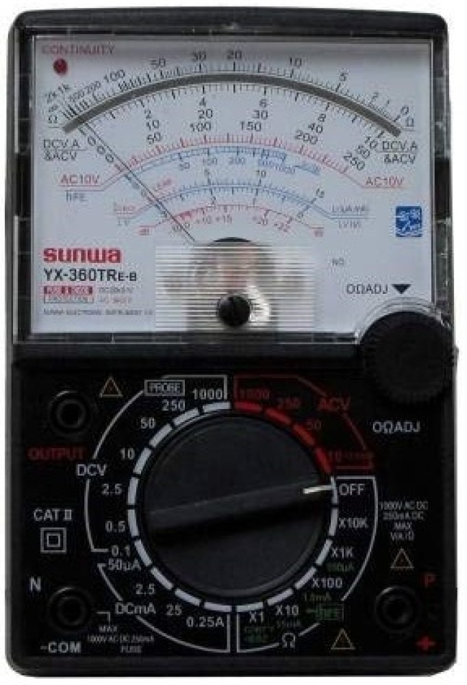 Svojas Analog Multimeter Testing Voltmeter Ohmmeter Measure Ac