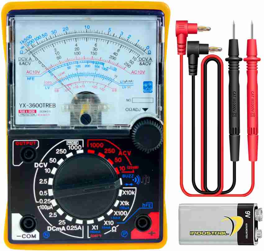 Svojas Analog Multimeter Testing Voltmeter Ohmmeter Measure Ac