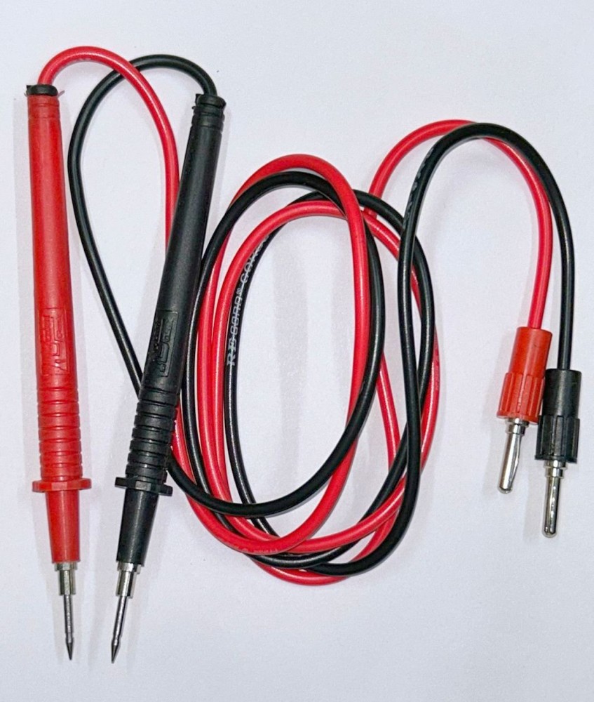 Pair Red Black Probe Test Leads Cable for Mutimeter Multi Meter