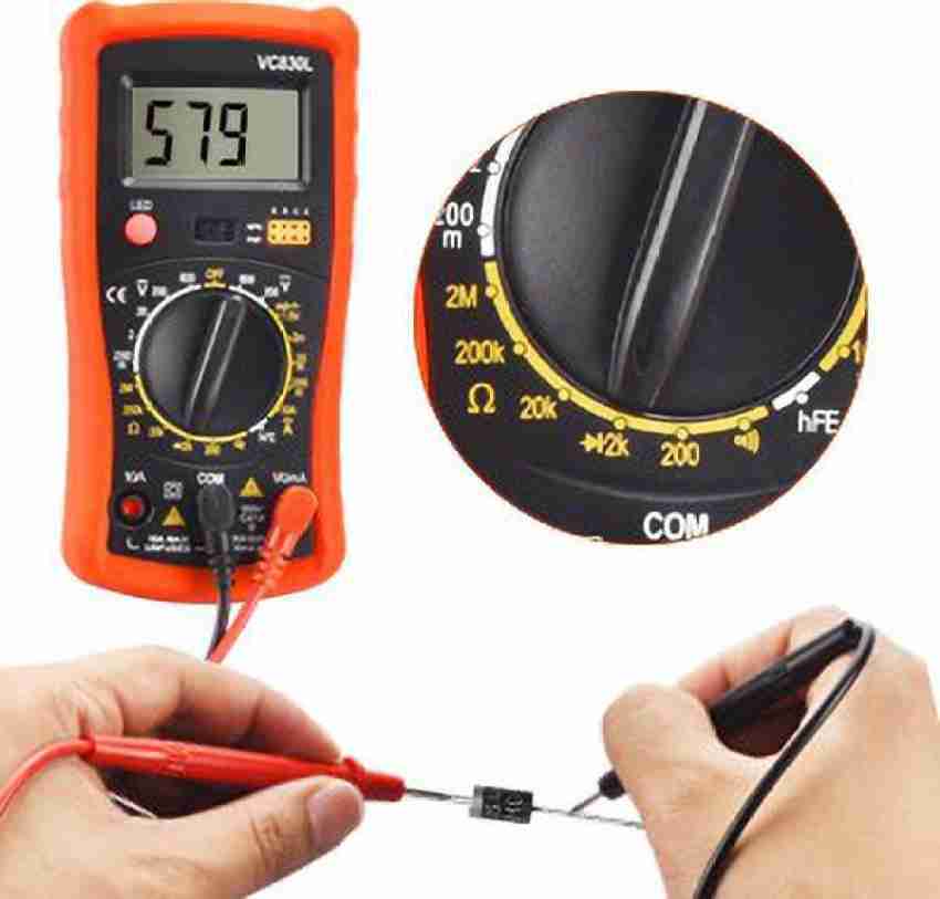 Techtest Pocket Multimeters Multi Tester Voltmeter Ammeter