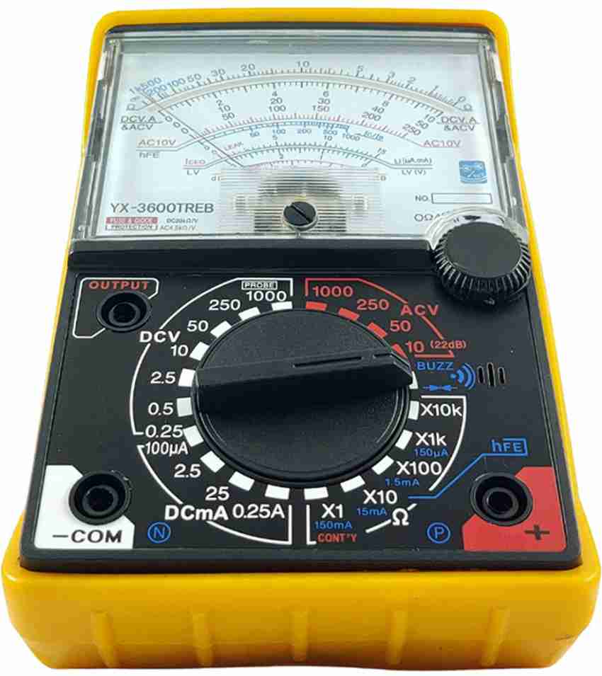 Svojas Analog Multimeter Testing Voltmeter Ohmmeter Measure Ac