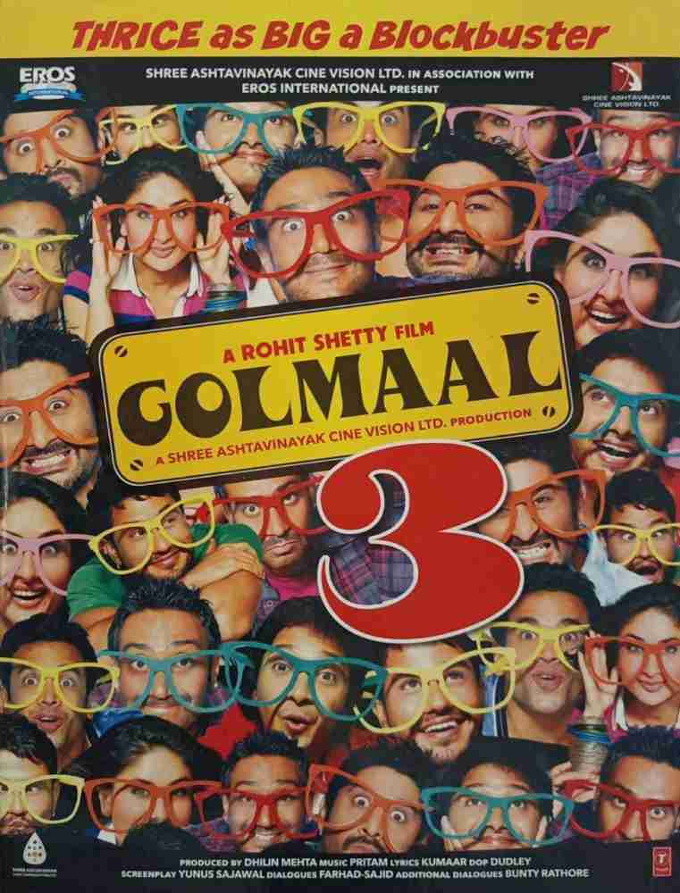 GOLMAAL 3 DVD Standard Edition Price in India Buy GOLMAAL 3 DVD