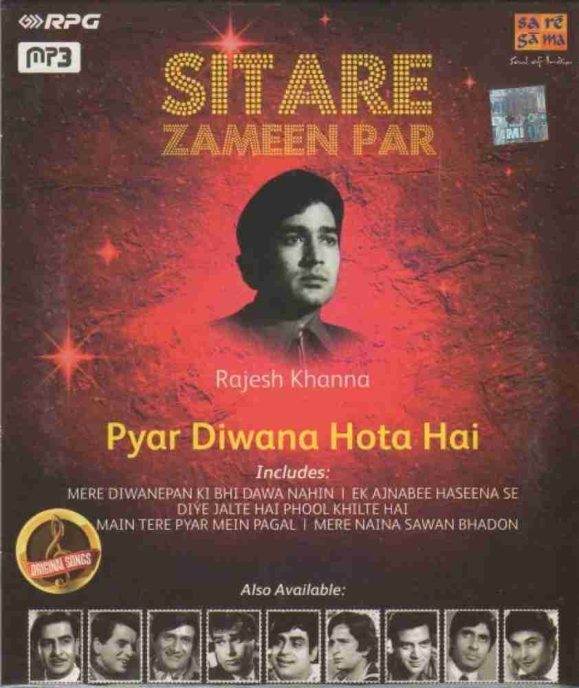 Sitare Zameen Par Rajesh Khanna Pyar Diwana Hota HAI MP3 Standard Edition Price in India Buy Sitare Zameen Par Rajesh Khanna Pyar Diwana Hota HAI MP3 Standard Edition online at Flipkart