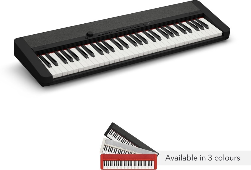 Casio Casiotone CT-S1 61-key Touch Sensitive Portable Keyboard - BLACK  Price in India - Buy Casio Casiotone CT-S1 61-key Touch Sensitive Portable  Keyboard - BLACK online at Flipkart.com