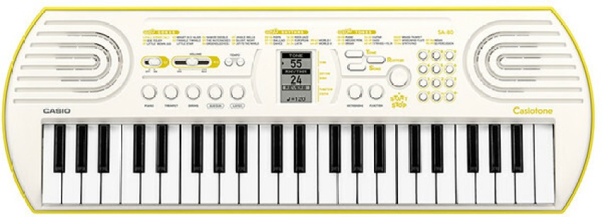 CASIO SA 80 Casiotone Digital Portable Keyboard Price in India Buy CASIO SA 80 Casiotone Digital Portable Keyboard online at Flipkart