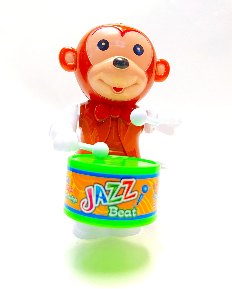 Monkey shop drum toy