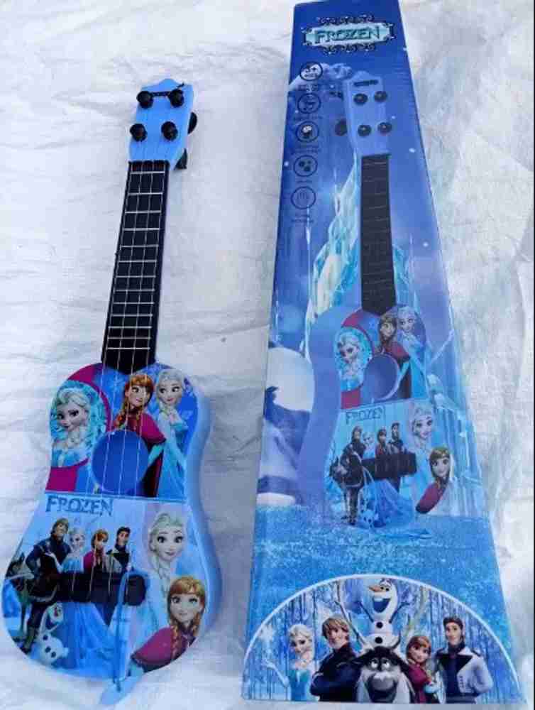 tegan Frozen Print 4 String Guitar Musical Toy Multicolor Frozen