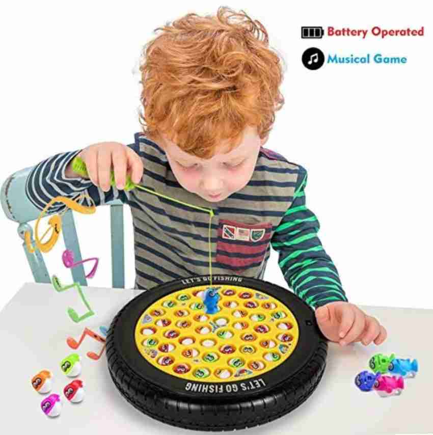 GoBaby Musical Fish Catching Games for Kids, Include 32 Pieces Fishes and 4 Fishing  Rod, Party & Fun Games Board Game Price in India - Buy GoBaby Musical Fish  Catching Games for Kids, Include 32 Pieces Fishes and 4 Fishing Rod, Party  & Fun