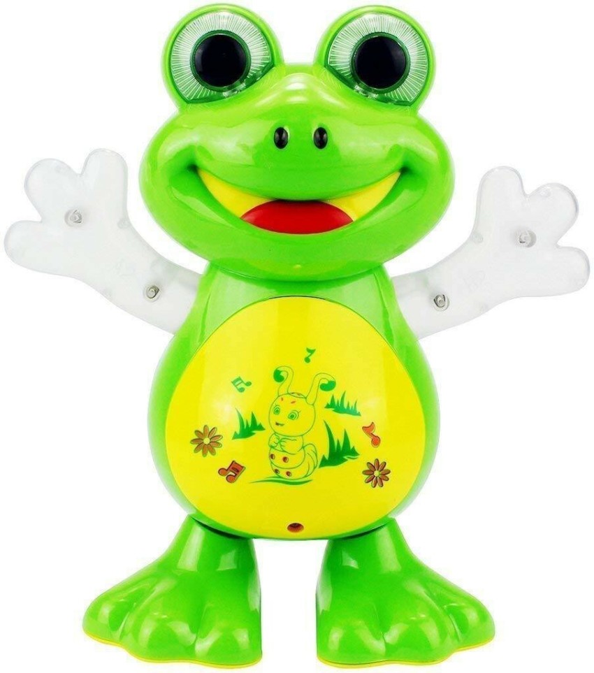 SMCD Little Frog Children's Playmates withColorful Litght & Music