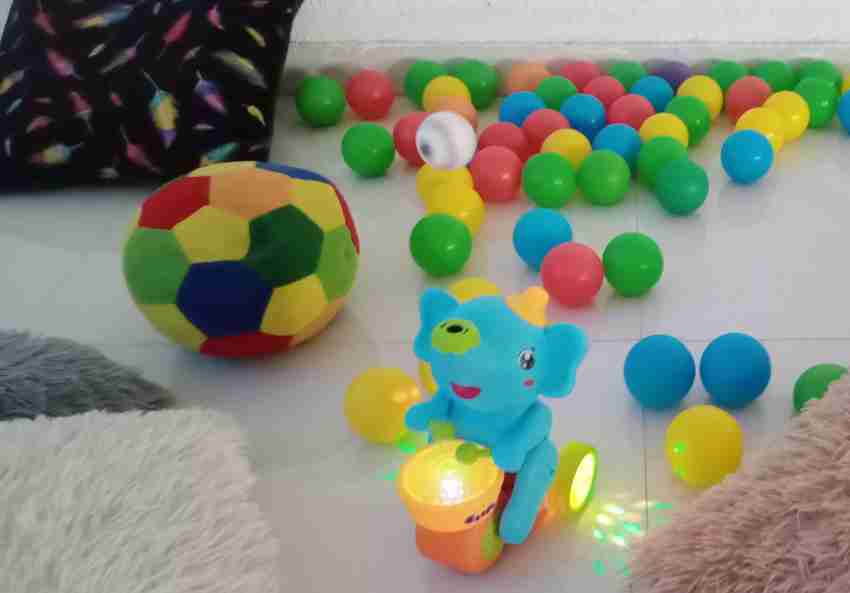 Elephant baby toy with cheap balls