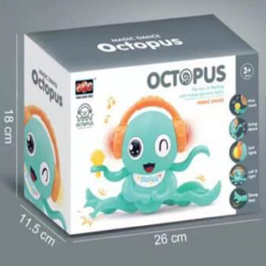 Amaflip Baby Musical Octopus Toy Crawling Toy for Kids Interactive Dancing multi color Baby Musical Octopus Toy Crawling Toy for Kids Interactive Dancing multi color Buy 1 toys in India. shop for