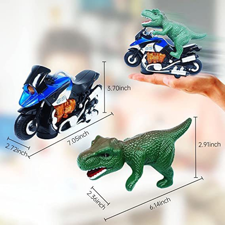 Dinosaur motorcycle toy 2025