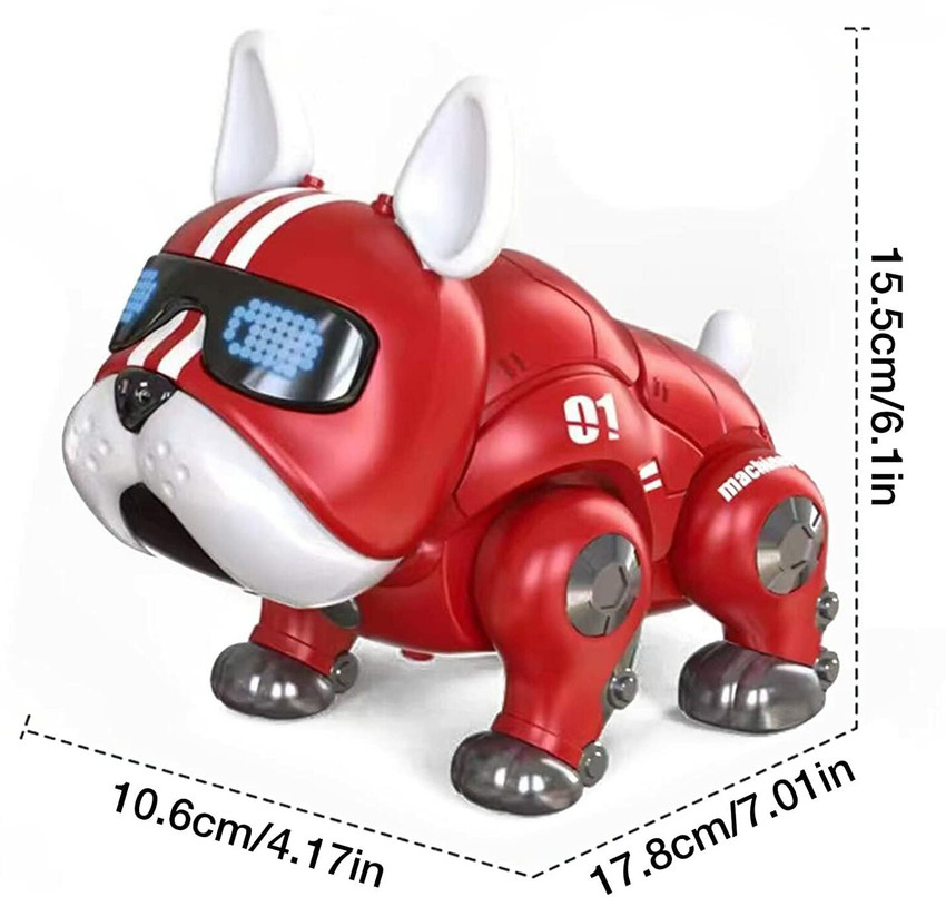 BIGWHEEL Robot Dog Toy Interactive Dancing Robot For Kids Stunt